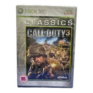 Call of Duty 3 - Classics (Microsoft Xbox 360, 2006) NEW SEALED