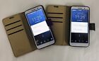 2x Alcatel 5033x 8GB White/Gold Tesco Mobile 4G Android Touchscreen Smartphones