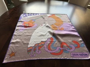 No. 3988 Peter Max Scarf Frameable RARE 27x27 Inch - Picture 1 of 6