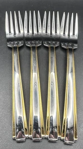 Oneida Cubiertos Inoxidable GOLDEN PISO Lote de 4 Horquillas Pequeñas 7" - Imagen 1 de 7