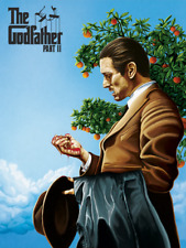 The Godfather Part II 2 Vito Corleone Movie Poster Giclee Print Art 18x24 Mondo