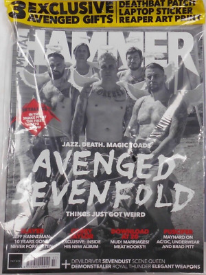 Metal Hammer Magazine Jul 2023 Avenged Sevenfold Metallica + 3 Avenged Gifts • 15.21€