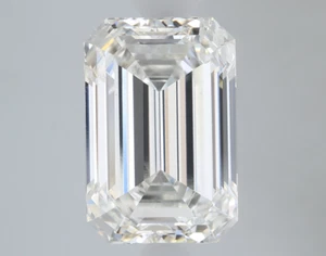 3 CT Emerald Cut Lab Grown Diamond | IGI Certified | Best for Engagement Ring - Picture 1 of 2