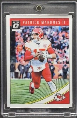 Tarjeta de inversión Patrick Mahomes RARA ROOKIE RC CROMADA SSP PANINI CHIEFS MVP COMO NUEVA Foto 1 de 2