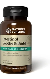 Natures Sunshine Intestinal Soothe and Build 100 Capsules - Picture 1 of 3