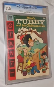 Dell Giant Marge's Tubby and His Clubhouse Pals #1 CGC bewertet 7,0 10/1956 - Bild 1 von 3