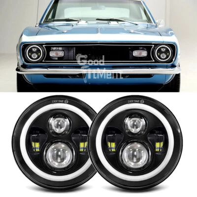 Für Chevrolet Camaro 7'' LED Scheinwerfer Blinker Fernlicht E-Zertifiziert - Bild 1 von 4