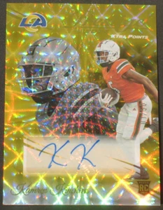 Kamren Kinchens 2024 Panini Prestige Autograph Rookie Premium Gold (01/50) Rams - Picture 1 of 2