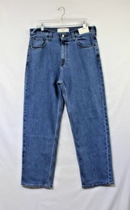 Hollister Baggy Stretch Jeans Mens 32x32 Blue Denim Jeans Y2K - Bild 1 von 11