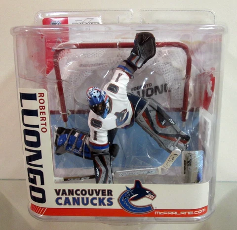 2006-07 MCFARLANE HOCKEY SERIES 15 HALL OF FAMER ROBERTO LUONGO FIRST PIECE NIB Cover