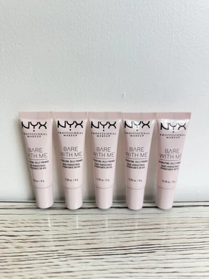 Lot Of 5 NYX Bare With Me Hydrating Jelly Primer  (New, 0.28 oz) - Image 1 of 3