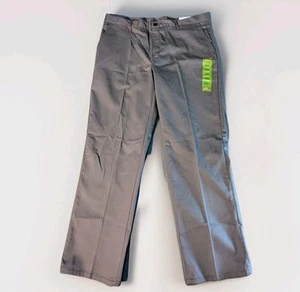 Dickies Flex Work Pant Slim Fit Straight Leg 36 X 30 Gray New Flat Front - Picture 1 of 12