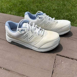 New Balance 928v3 Sneakers Donna 10.5 D Bianco Blu Comode Ammortizzate Passeggio - Foto 1 di 7