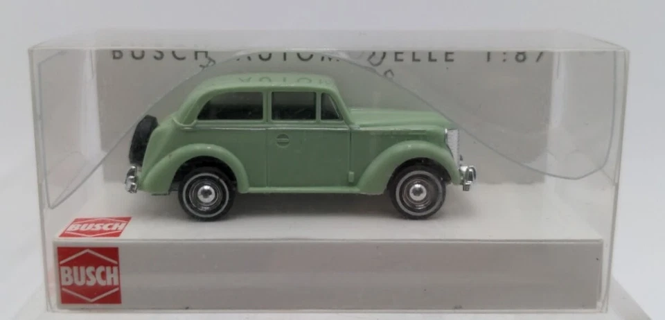 Coche Busch 41100 escala HO modelos de automóvil como nuevo temporizador antiguo Opel Olympia 1938 Foto 1 de 1