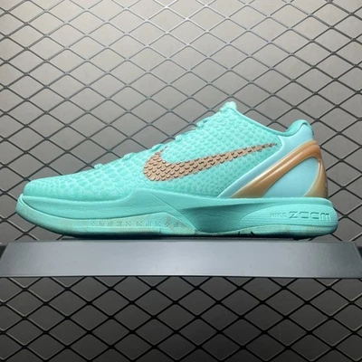 New Jalen Brunson Zoom Kobe 6 Protro “Statue of Liberty” IQ5774-300 - Image 1 of 4