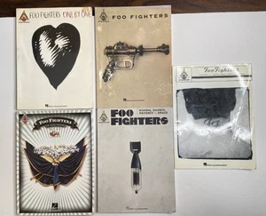 5-PC Lot Foo Fighters Songbooks Guitar Recorded Versions w/Notes & Tabulatures - Picture 1 of 24