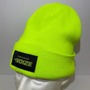 Fischer RC4 Noize Beanie Neon Yellow Wool Blend - Picture 1 of 6