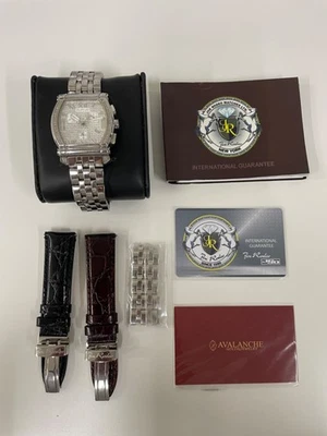 Joe Rodeo GIANNI JGI2 Watch Natural Diamonds Stainless Steel Chronograph - Image 1 of 4