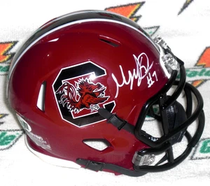 NYCK HARBOR SIGNIERTER SOUTH CAROLINA GAMECOCKS SPEED MINIHELM - J.S.A. Cert. - Bild 1 von 4