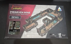 2x Prismacast Zwergenmine - Half-Hight Walls Dungeons & Laser (hinweis lesen) - Bild 1 von 4
