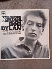 BOB DYLAN THE TIMES THEY ARE A-CHANGIN LP RECORD vinyl