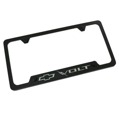 Chevy Volt Logo License Plate frame (Black) - Image 1 of 4