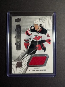 2022-23 Upper Deck Premier #8 Jersey Patch Dawson Mercer NJ Devils - Picture 1 of 4