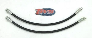 KIT 2 TUBI FRENO FLESSIBILI ANTERIORI PER FIAT 1102 CAMPAGNOLA AR51 AR55 AR59 - Imagen 1 de 2