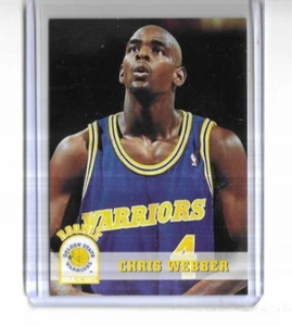 Tarjeta de novato 1993/94 Skybox NBA Hoops #341 Chris Webber Golden State Warriors - Imagen 1 de 2