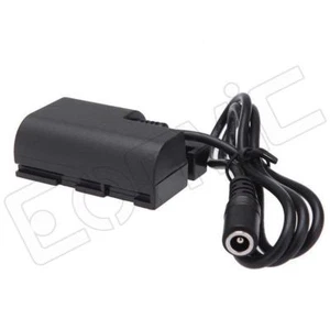 DR-E6 DC Coupler Power Adapter for Canon 70D EOS Camera Dummy Battery - Picture 1 of 2