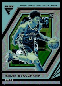 2022-23 Flux Silver Prizm #232 MarJon Beauchamp RC Milwaukee Bucks