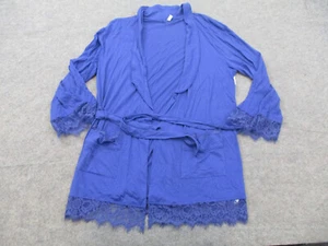 Free People Robe Womens Small Blue Intimately Sweetest Thing NEW $88 - Picture 1 of 11