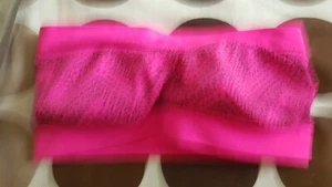 Pink/ Black Bra Top Size 6/8 with Removable Pads - Picture 1 of 4
