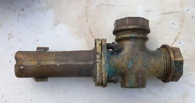 ancien robinet de cuve à vin en bronze (2,600 kg) - Photo 1/4