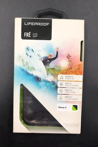 Lifeproof Fre Live 360 Waterproof Case for Apple iPhone X - Green/Black in Box - Photo 1 sur 13