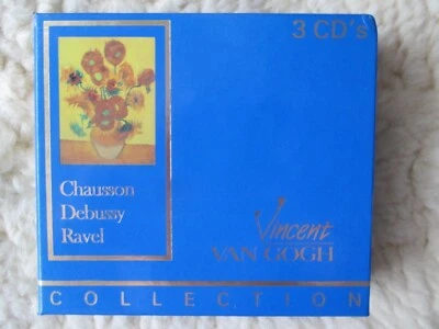 Chausson, Debussy, Ravel - Vincent Van Gogh Collection - 3 CDs Box Set - Bild 1 von 3