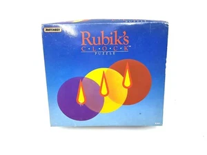 Vintage Matchbox Rubiks Uhr Puzzle 1988 NEU OLD STOCK #JL - Bild 1 von 3