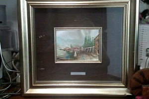 frame on plate of silver 925% cm.50x45 of saverio melpignano in frame laws - Picture 1 of 10