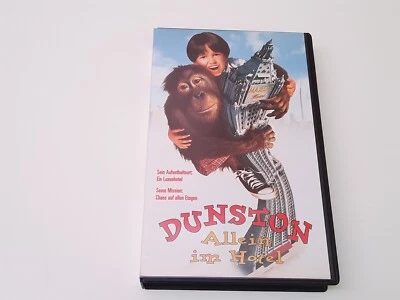 Dunston allein im Hotel 1996 VHS German PAL Video Jason Alexander Faye Dunaway - Bild 1 von 4