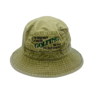 Golf Novelty Hat Dad Joke Bucket Headshots Cap - Picture 1 of 5