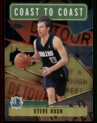2002-03 Topps Chrome Coast to Coast #CC14 Steve Nash - Image 1 of 2