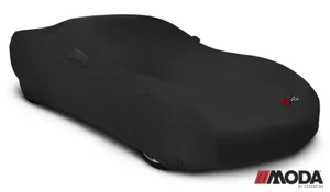 For 68-82 Corvette C3 | Moda Stretch™ Emblem Logo Black Car Cover & Storage Bag - Picture 1 of 8