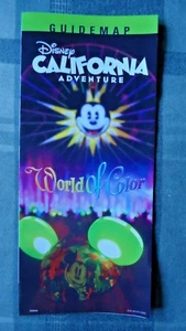 Mapa Guía de Aventuras Disneyland California Mundo de Color 2014 Disneyland Mickey - Imagen 1 de 4