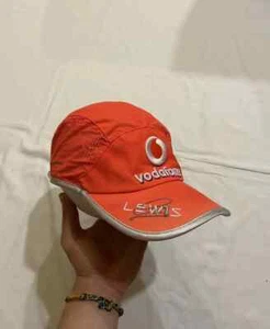 RARE F1 LEWIS HAMILTON VODAFONE MCLAREN MERCEDES WORLD CHAMPION CAP HAT RACING - Picture 1 of 13
