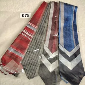 NEW X'Andrini Silk Mens Ties Lot of 4 NEW - Picture 1 of 6