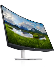 Dell 32 Curved 4K UHD Monitor - S3221QS, AMD FreeSync, 5W Speakers, Waves MaxxAu - Picture 1 of 4