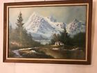 Beautiful Oil/Board painting 28"X14"signed "K.Thomas"See12pix4details.MAKE OFFER