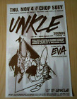 Unkle 2004 Original Concert Show Poster DJ EVA James Lavelle & Richard File 
