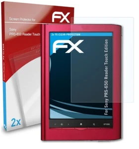 atFoliX 2x Protecteur d'écran pour Sony PRS-650 Reader Touch Edition clair - Photo 1/9