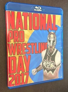 CHIKARA -- National Pro Wrestling Day 2017 Blu Ray -- Fire Ant -- Space Monkey - Picture 1 of 3